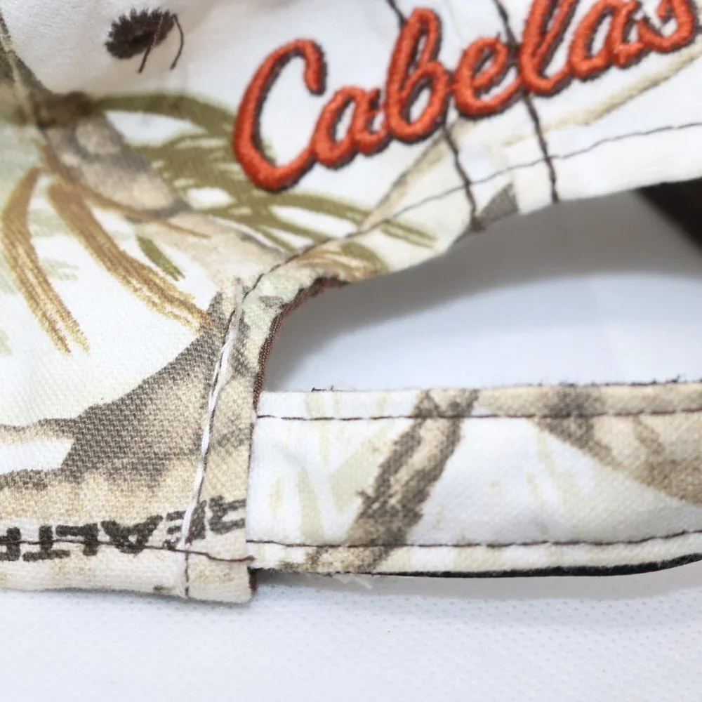 Cabela's youth real tree leaf pattern cap with the 